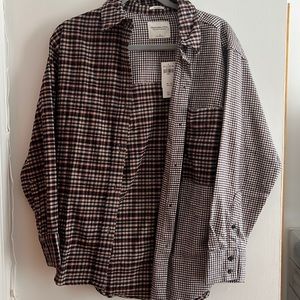 Abercrombie & Fitch Oversized Flannel